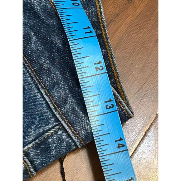 American Bazi women's Destroyed Mom Jeans High Rise Blue size 5 NWT - Picture 7 of 8